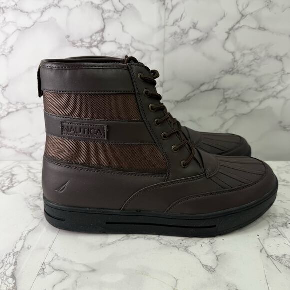 Nautica Men’s Snow Boot Size 13 Insulated NEW #M365 main image 9